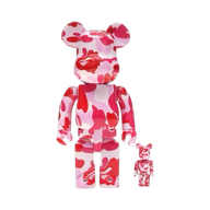 BEARBRICK 'BAPE PINK CAMO'