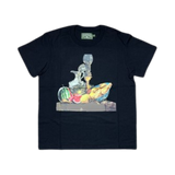DENIM TEARS TEE 'KMG FRUIT PLATE BLACK'