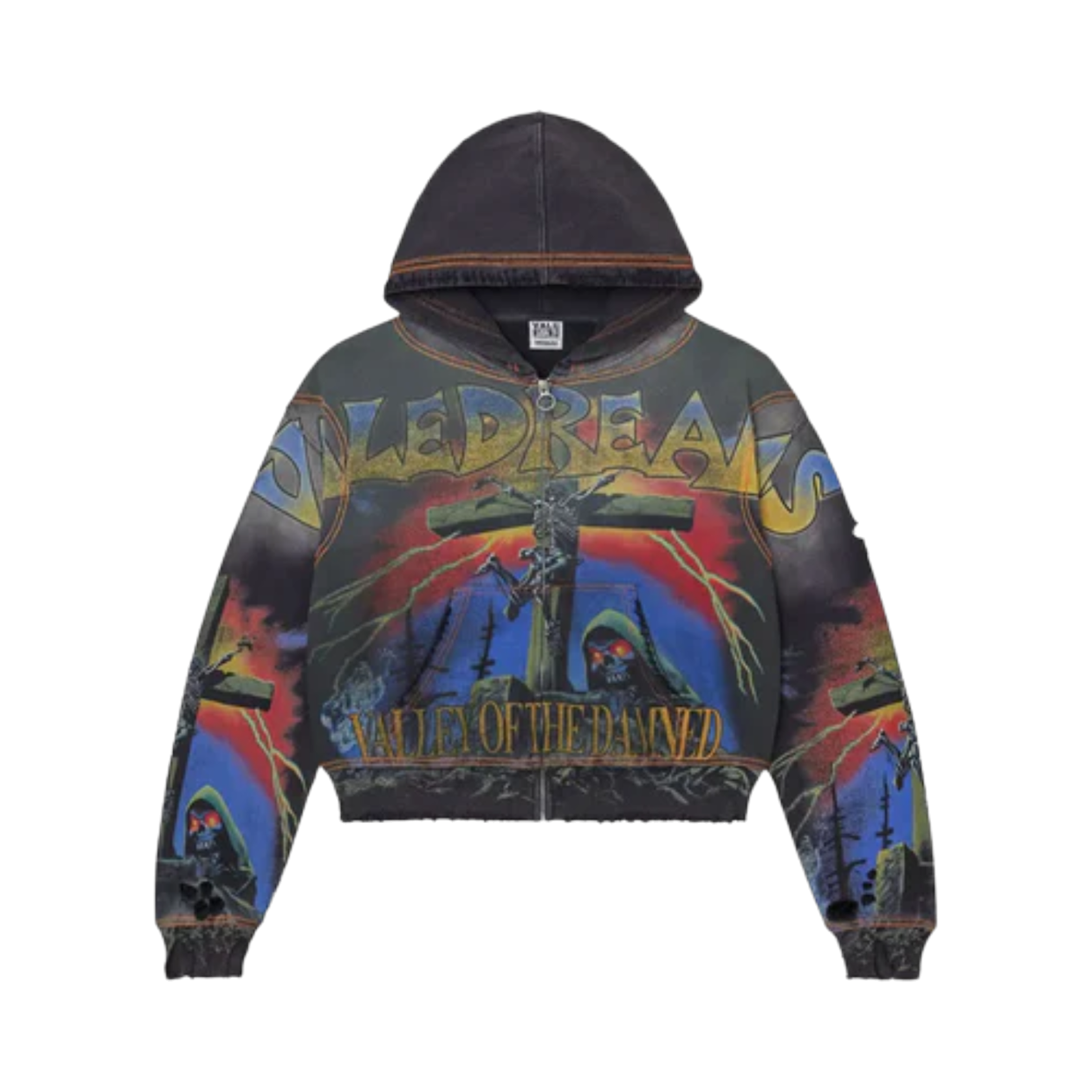 VALE FOREVER ZIP-UP 'DAMNED BIG BLACK'