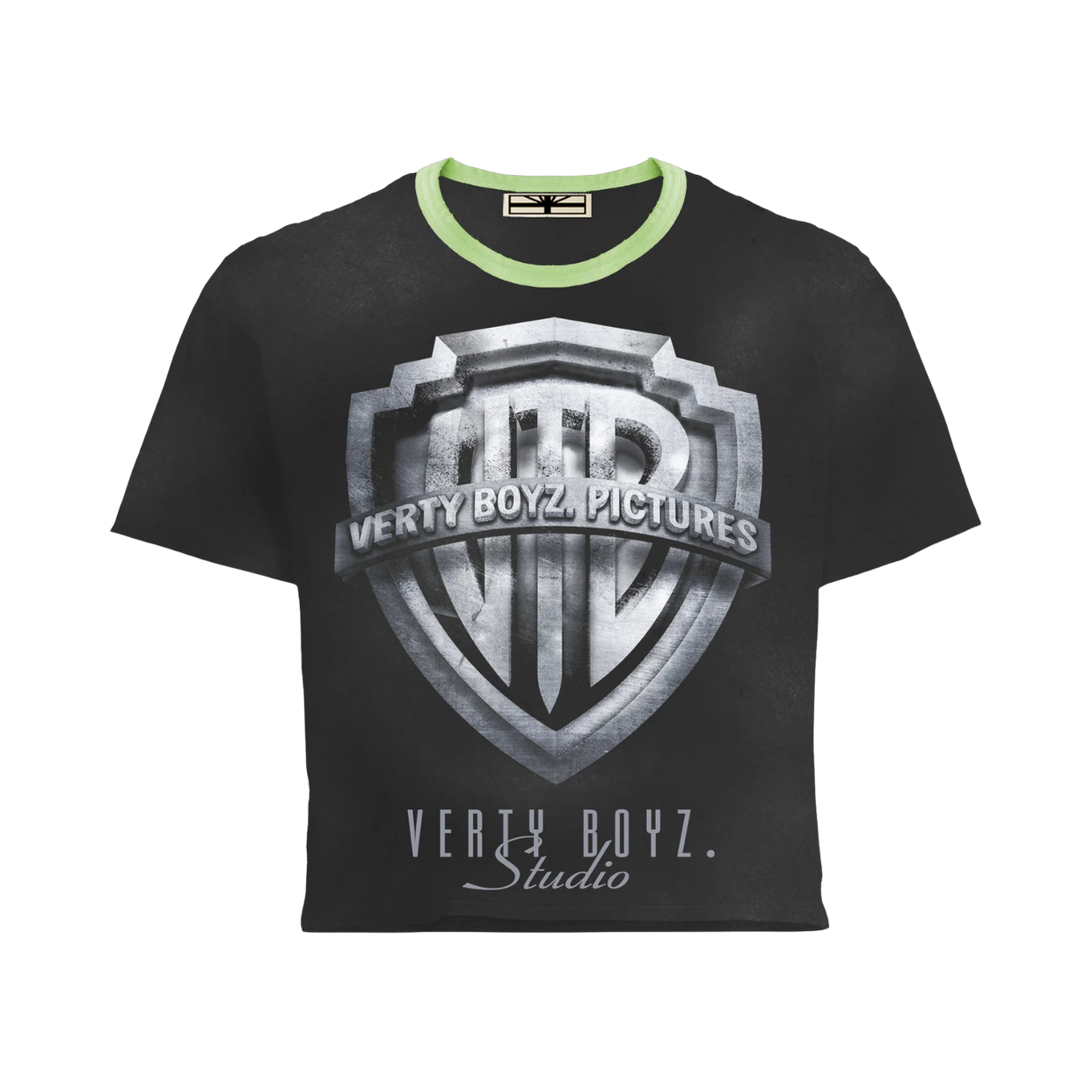 VERTABRAE TEE 'VERTY BOYZ STUDIO BLACK'