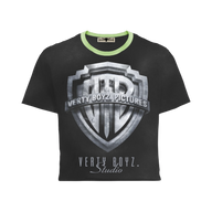 VERTABRAE TEE 'VERTY BOYZ STUDIO BLACK'