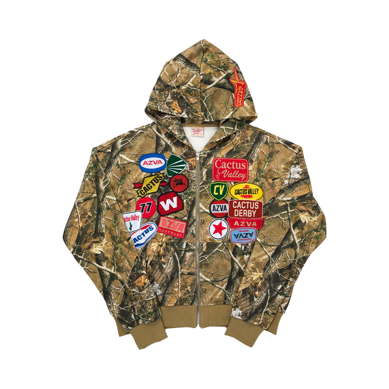 AZVA HOODIE 'REST STOP CAMO'