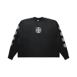 HMDDLA LONGSLEEVE 'BIKER BLACK'