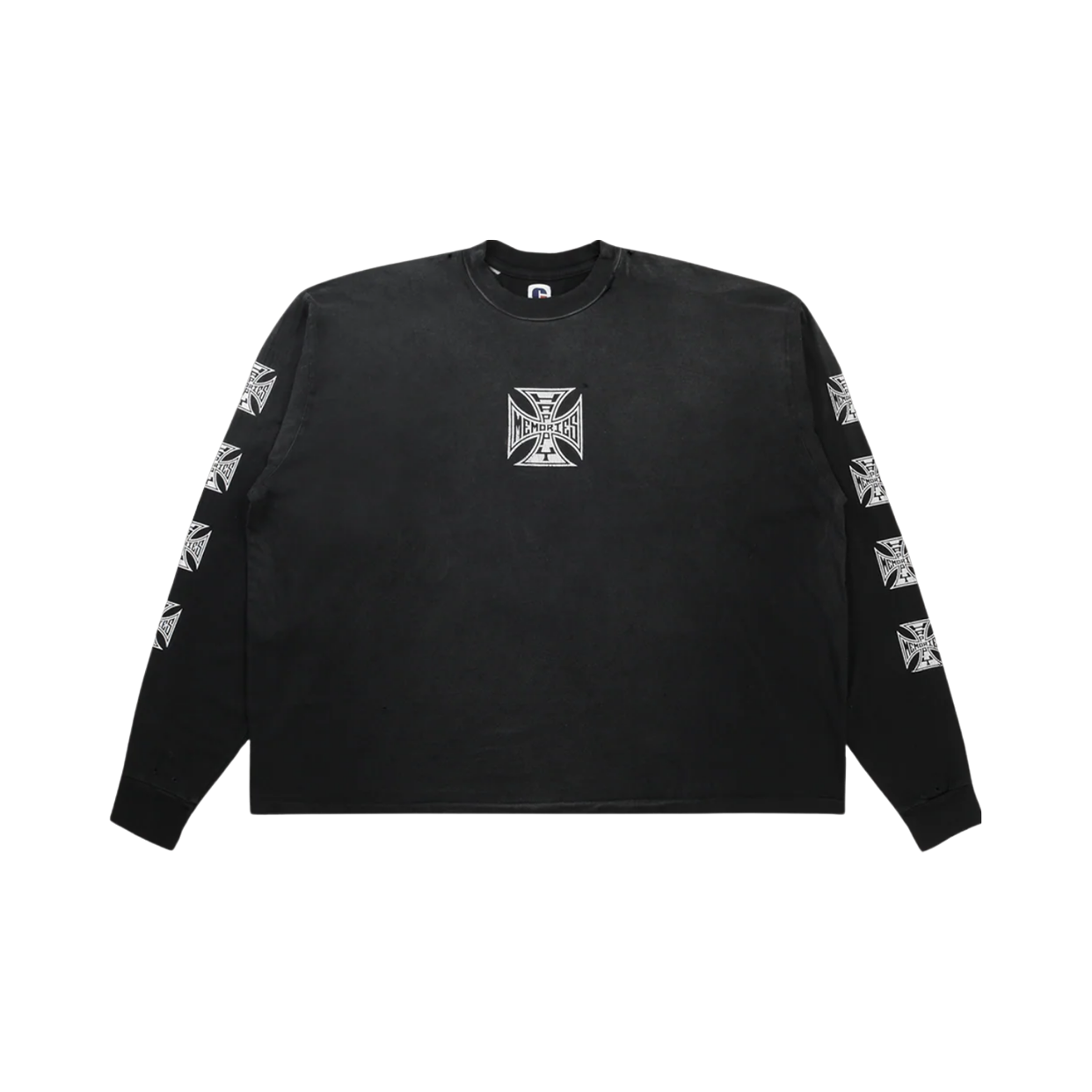HMDDLA LONGSLEEVE 'BIKER BLACK'