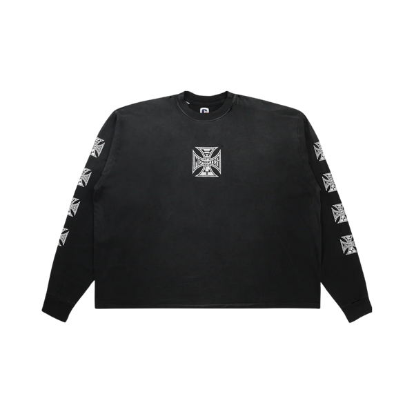 HMDDLA LONGSLEEVE 'BIKER BLACK'