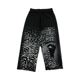 MIXED EMOTIONS PANT 'STRIPPED BLACK'