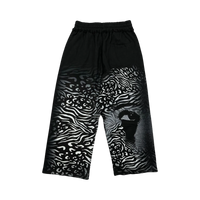 MIXED EMOTIONS PANT 'STRIPPED BLACK'