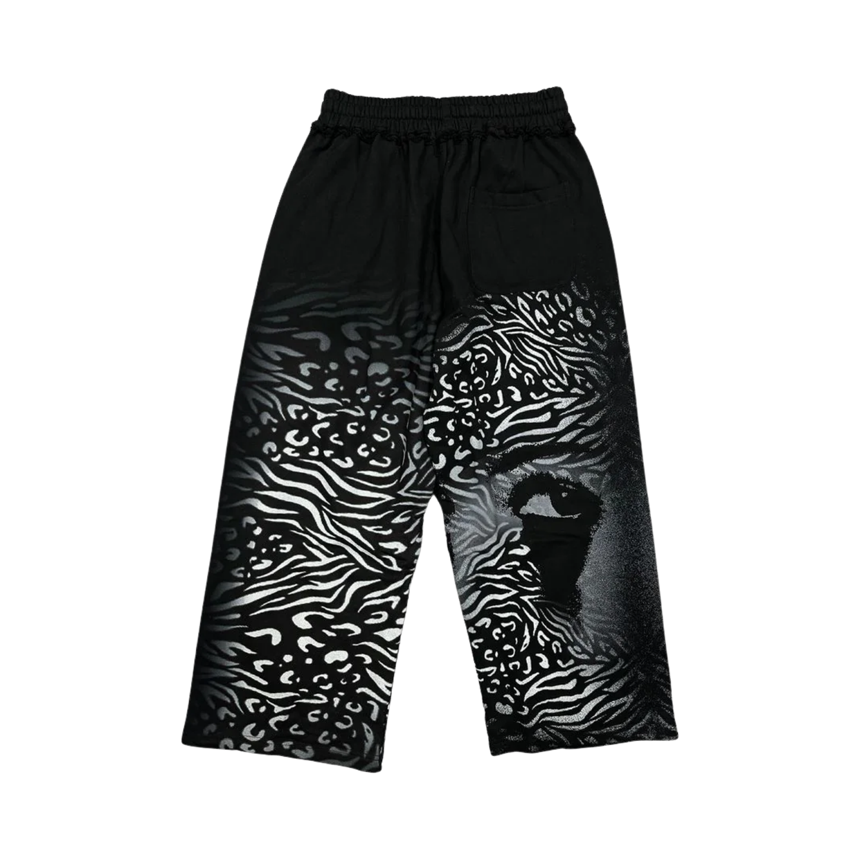 MIXED EMOTIONS PANT 'STRIPPED BLACK'