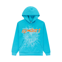 SPIDER HOODIE 'PUNK V2 CYAN'