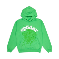 SPIDER HOODIE 'WEB SLIME GREEN'
