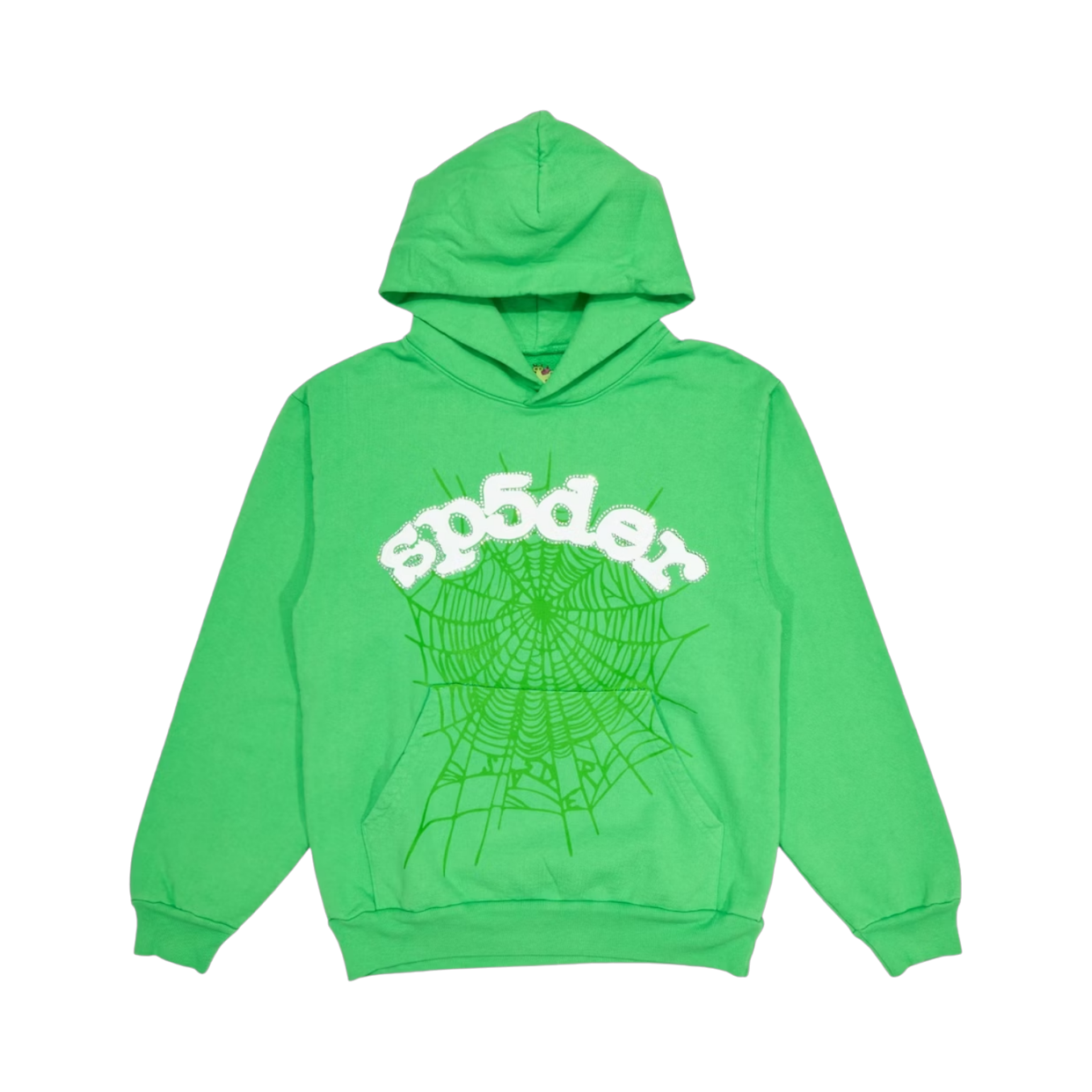 SPIDER HOODIE 'WEB SLIME GREEN'