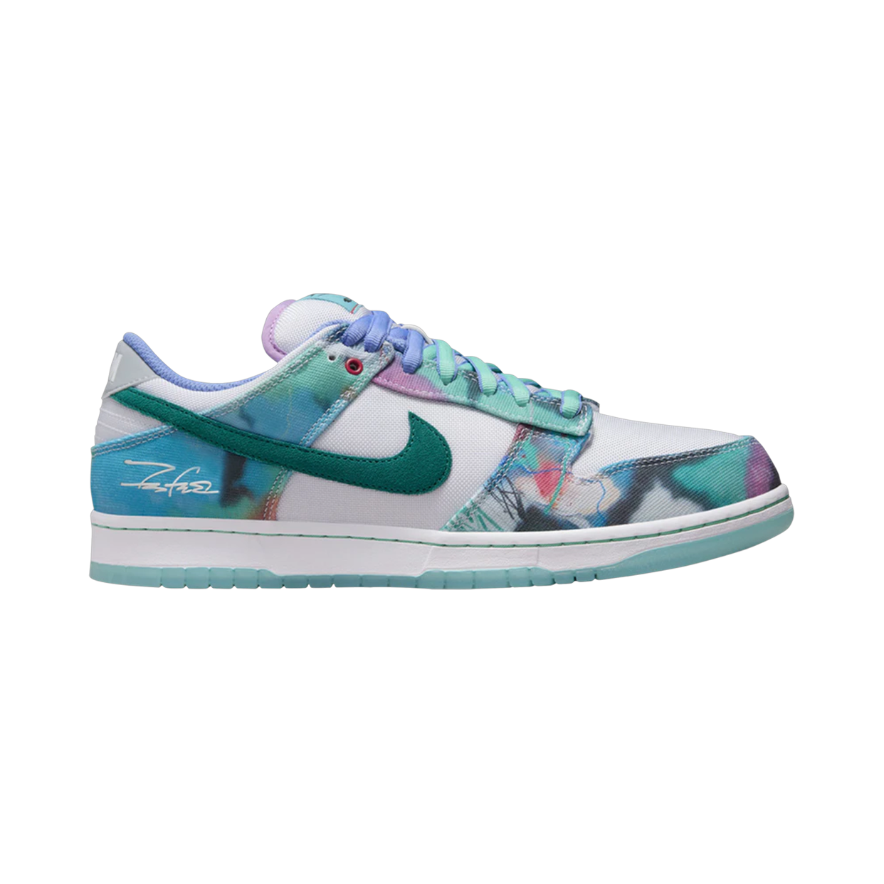 NIKE SB DUNK LOW 'FUTURA LABORATORIES BLEACHED AQUA'