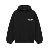 ESSENTIALS HOODIE 'FLEECE FW24 BLACK'
