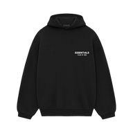 ESSENTIALS HOODIE 'FLEECE FW24 BLACK'