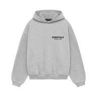 ESSENTIALS HOODIE 'LIGHT HEATHER GRAY'