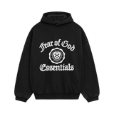 ESSENTIALS HOODIE 'VINTAGE SHRUNKEN BLACK'