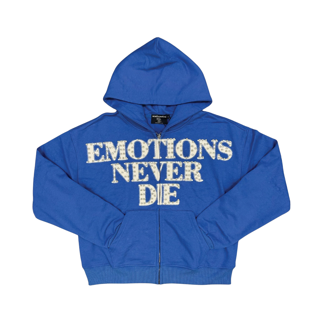 MIXED EMOTIONS HOODIE 'BLUE END'