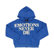MIXED EMOTIONS HOODIE 'BLUE END'