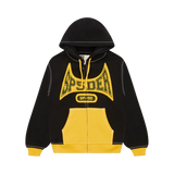 SPIDER HOODIE 'TF ZIP BLACK YELLOW'