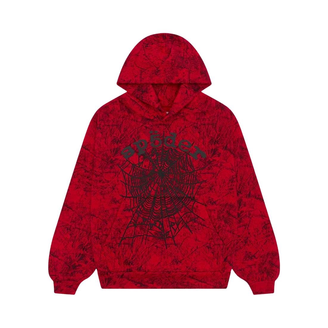 SPIDER HOODIE 'TREE CAMO RED'