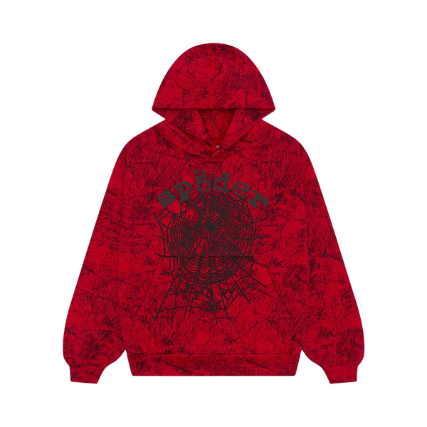 SPIDER HOODIE 'TREE CAMO RED'