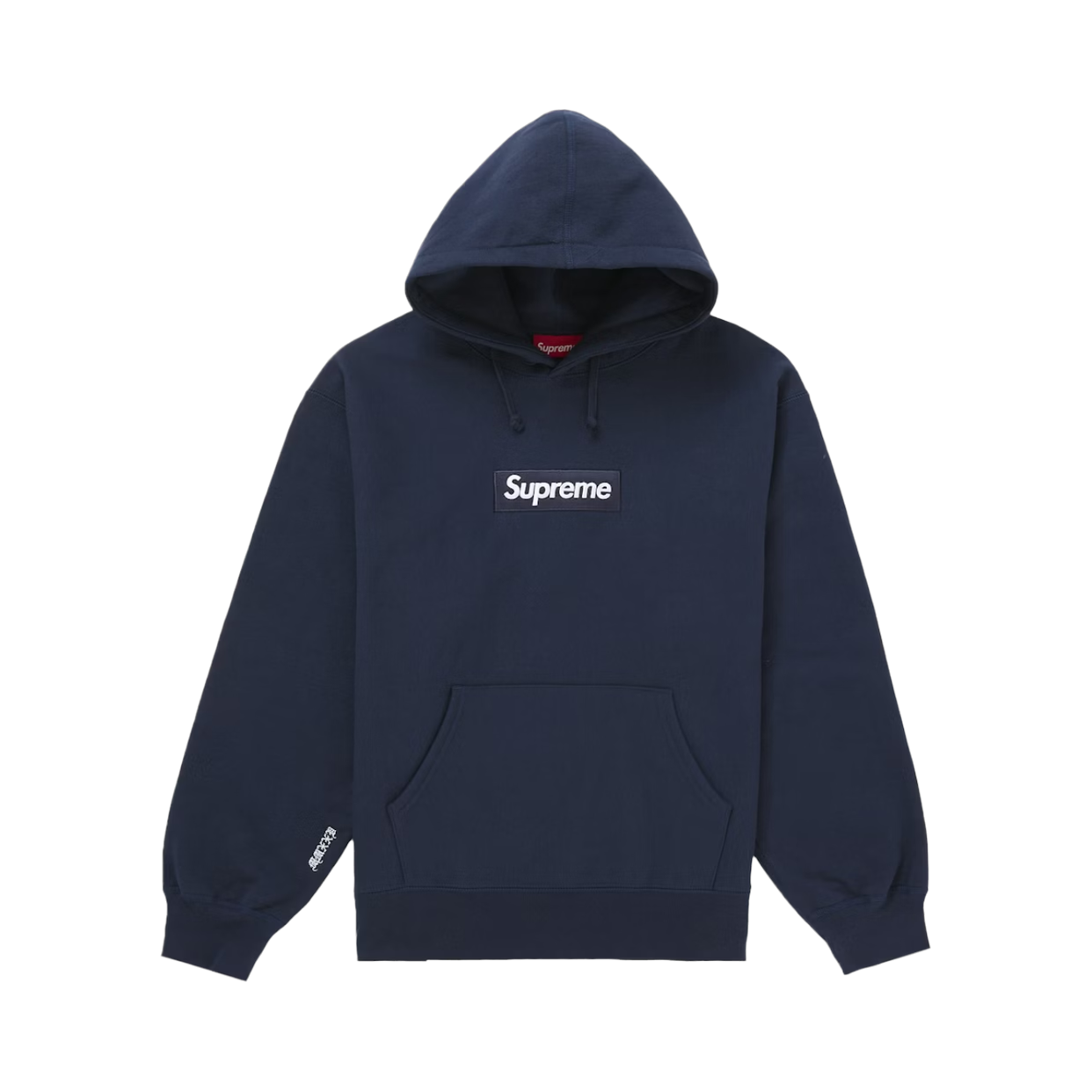 SUPREME HOODIE 'BOX LOGO FW25 NAVY'