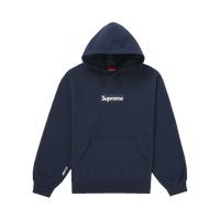 SUPREME HOODIE 'BOX LOGO FW25 NAVY'