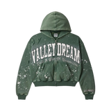 VALE FOREVER HOODIE 'ZIP-UP PINE PAINT'