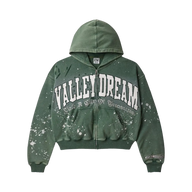 VALE FOREVER HOODIE 'ZIP-UP PINE PAINT'
