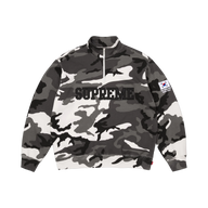 SUPREME HALF-ZIP 'FLAG WHITE CAMO'