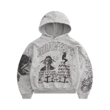 BRAVEST STUDIOS HOODIE 'SKETCH HEATHER GREY'