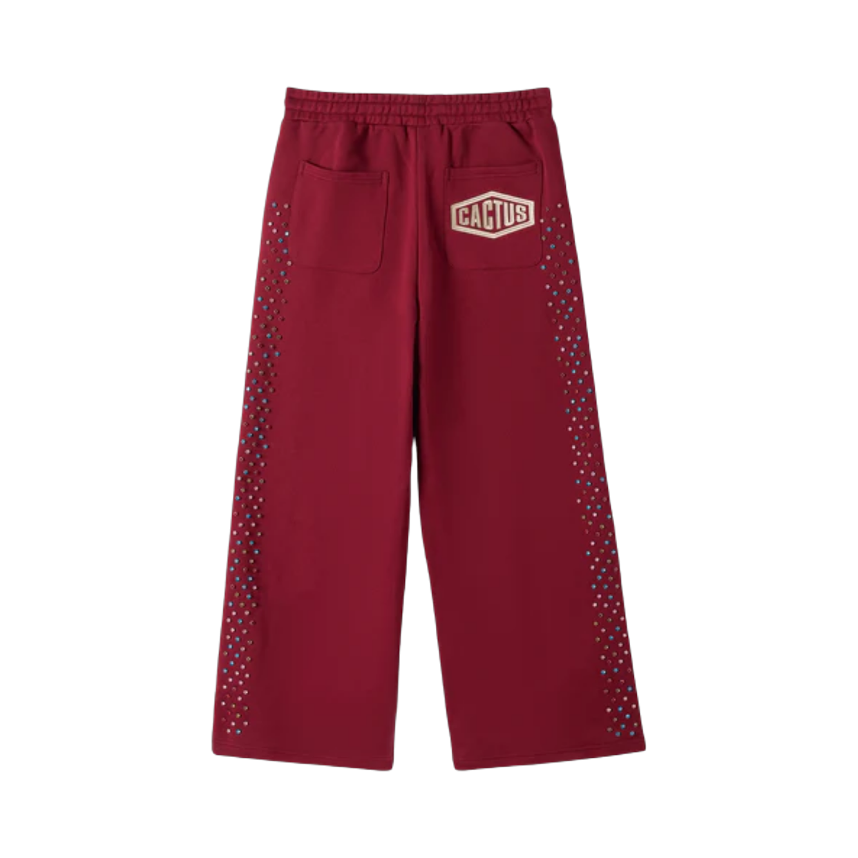AZVA PANT 'CRYSTAL CACTUS RED'