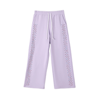 AZVA PANT 'CRYSTAL CACTUS LAVENDER'