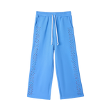 AZVA PANT 'CRYSTAL CACTUS BLUE'