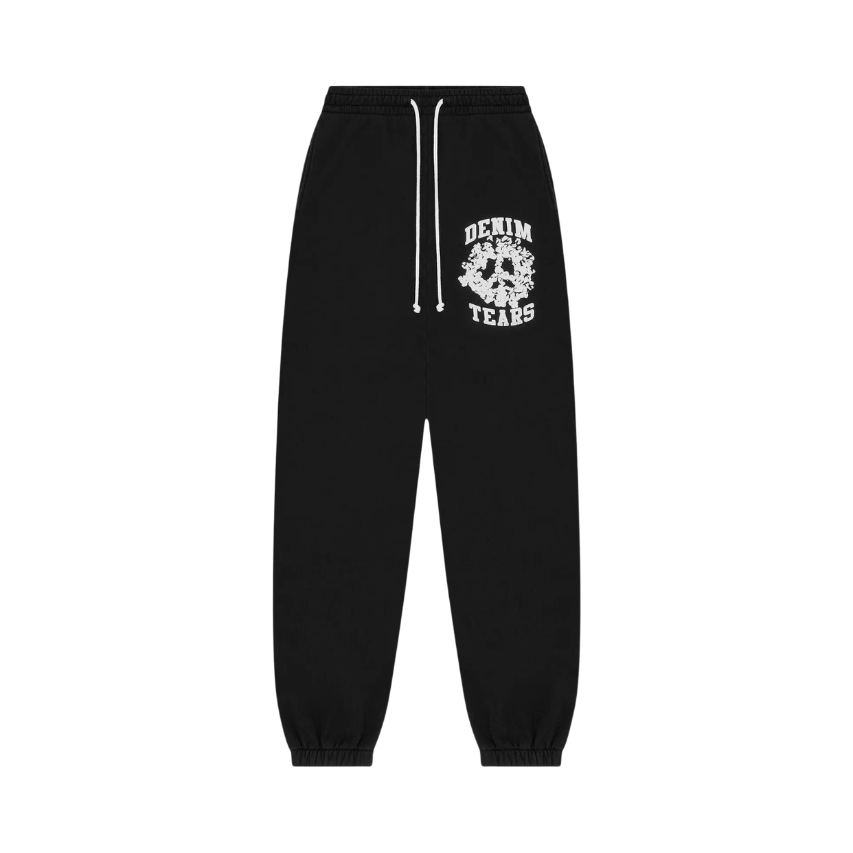 DENIM TEARS PANTS 'UNIVERSITY BLACK'