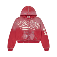 VALE FOREVER ZIP-UP 'RELIGION BURN RED'