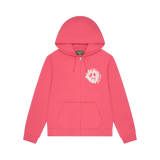 DENIM TEARS ZIP HOODIE 'UNIVERSITY PINK'