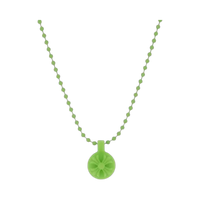 CHROME HEARTS PENDANT 'CHARM NECKLACE GREEN'