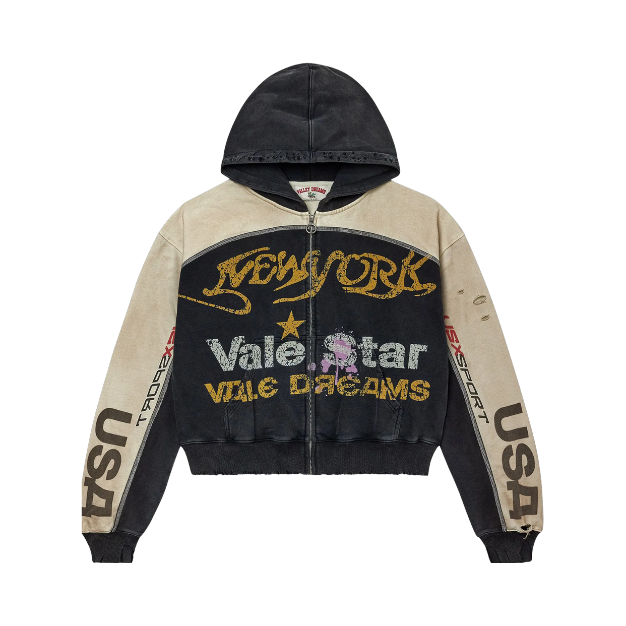 VALE FOREVER ZIP-UP 'STAR BLACK'