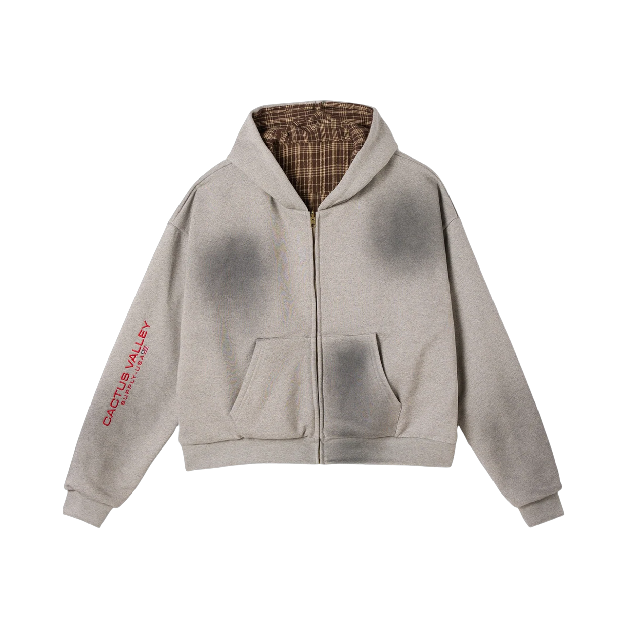 AZVA HOODIE 'SPLIT TONE'
