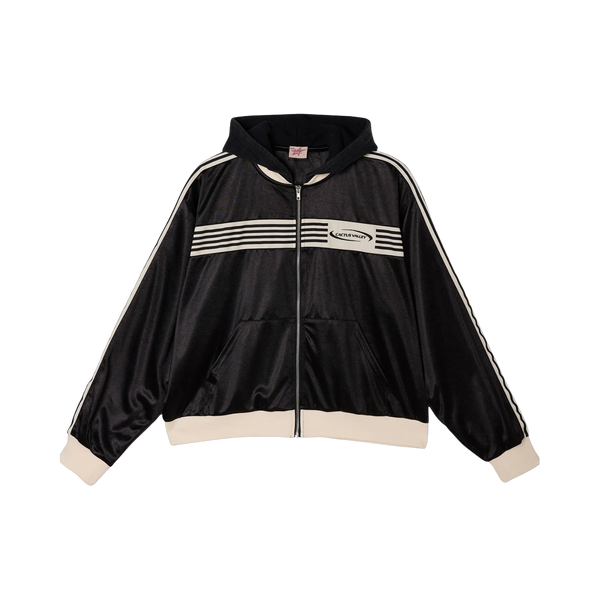 AZVA ZIP HOODIE 'STRIPED VALLEY'