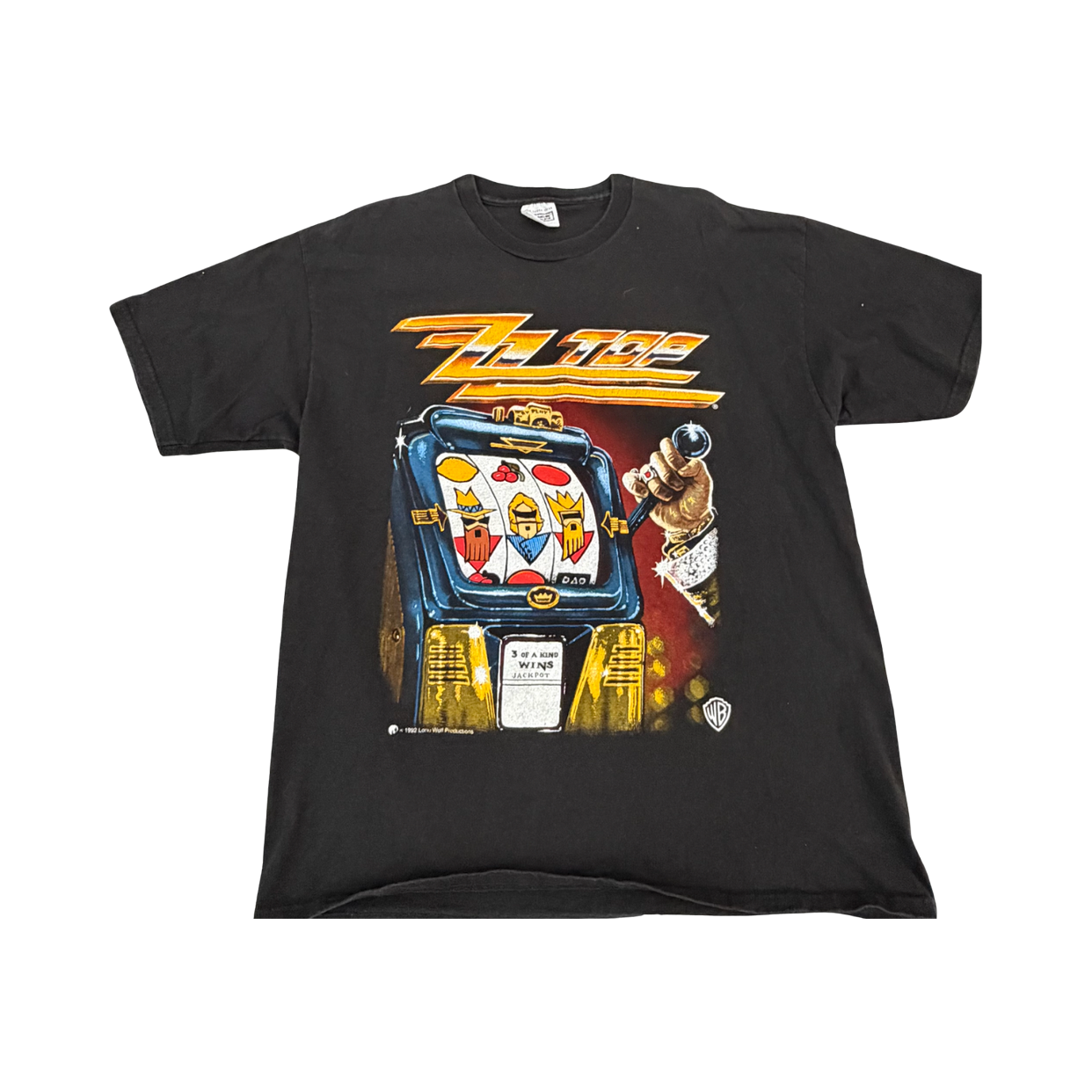 VINTAGE TEE 'ZZ TOP BLACK'