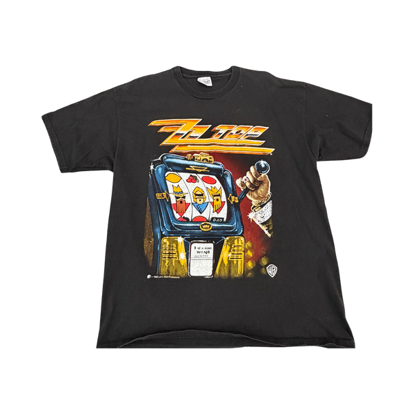 VINTAGE TEE 'ZZ TOP BLACK'