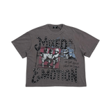 MIXED EMOTIONS TEE 'GREY FRIENDS'