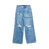 MIXED EMOTIONS JEANS 'BAGGY STONE BLUE'