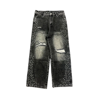 MIXED EMOTIONS JEANS 'BAGGY STONE GREY'