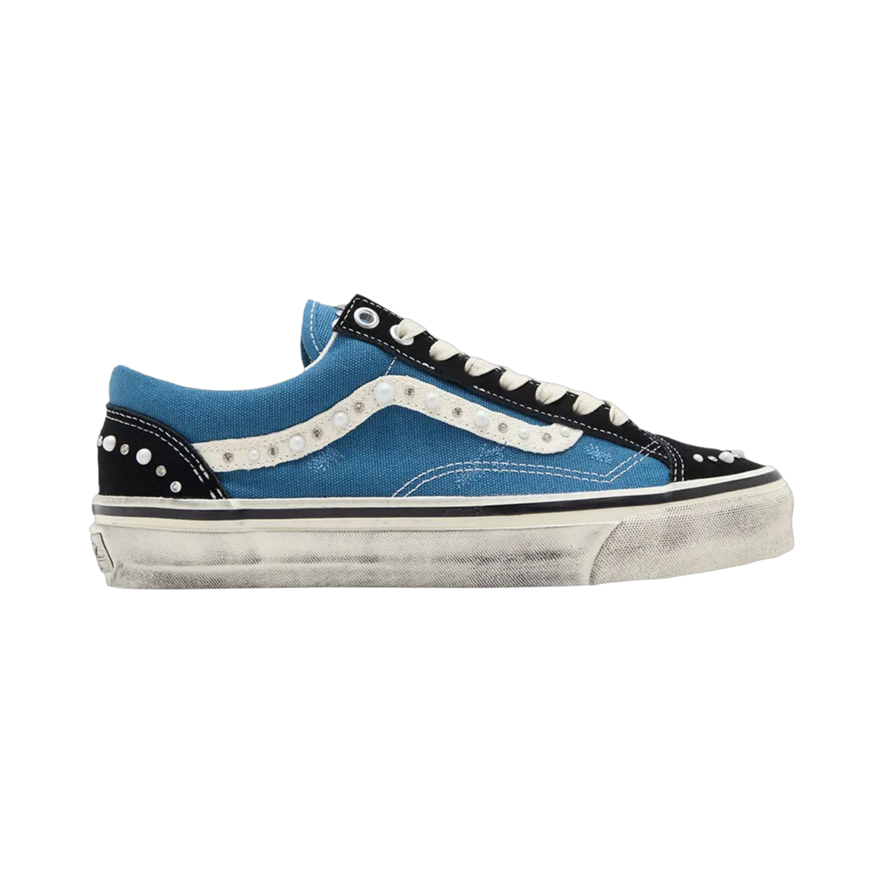 VANS OLD SKOOL '36 PEARLIZED BLACK NAVY BLUE'