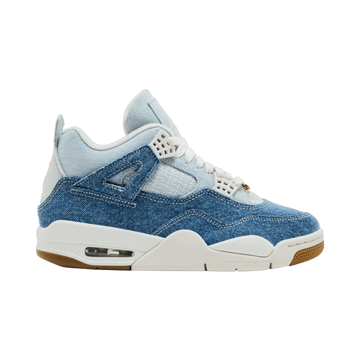 AIR JORDAN 4 RETRO (W) 'TEX DENIM WORN BLUE'