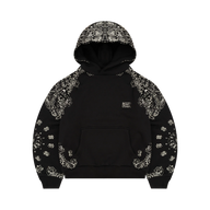 BRAVEST STUDIOS HOODIE 'PAISLEY BLACK'