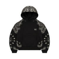 BRAVEST STUDIOS HOODIE 'PAISLEY BLACK'